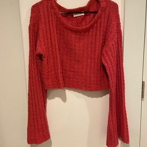 Urban Outfitters Cropped Flared Sweater